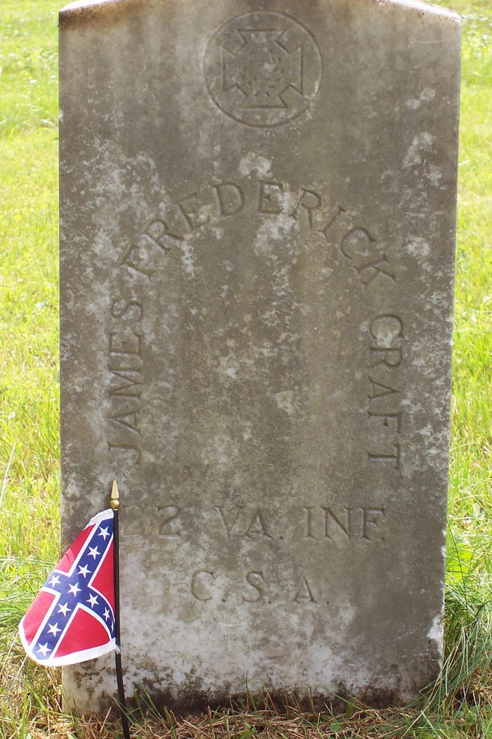 James F. Craft tombstone